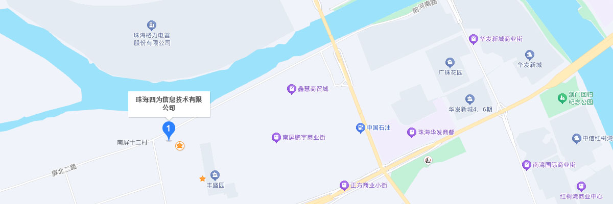 珠海公海赌赌船信息技术有限公司在地图上的位置